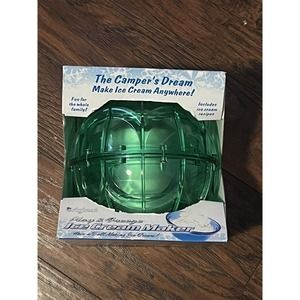 Play & Freeze Ice Cream Maker - Green - Great for Camping